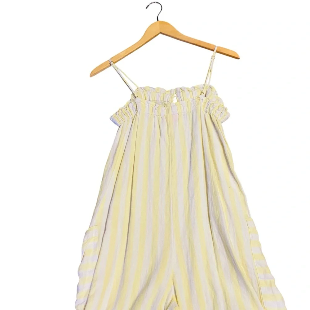 Stoney Clover Lane x Target Stripe Yellow Jumpsuit Size XS - Picture 6 of 11
